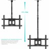 Потолочный кронштейн Onkron N1L (чёрный)