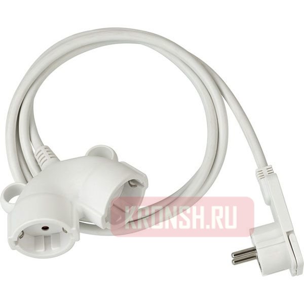 Удлинитель Brennenstuhl (2 розетки, 5 м, белый) 1161820225