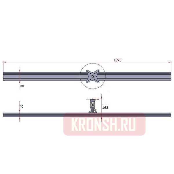 Кронштейн для монитора ARTKRON PF-4000