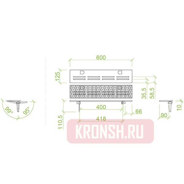 крепление ErgoFount BAS-08