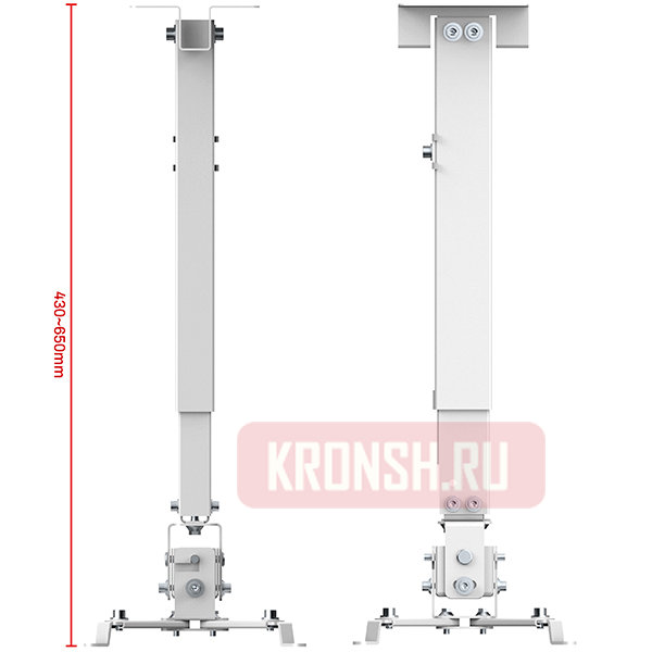 Кронштейн для проектора Uniteki PM-2102W (белый) 