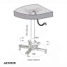 Кронштейн для проектора ARTKRON PRG-735