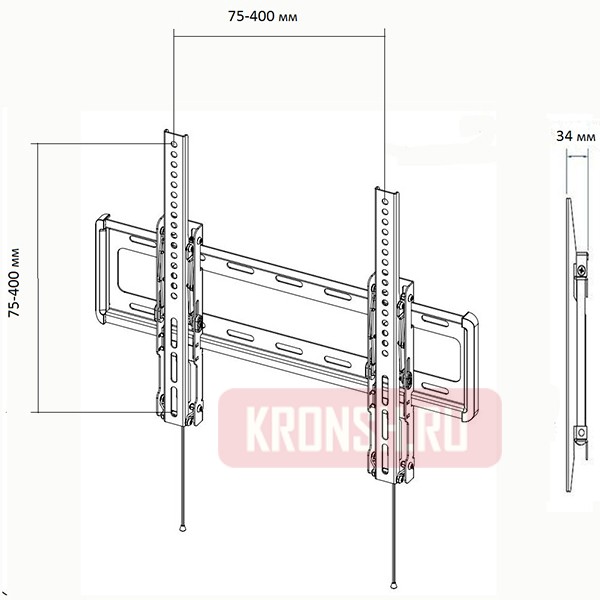 Кронштейн для телевизора Hama R1118166