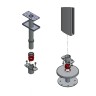 Распорный кронштейн ARTKRON 3260FC (чёрный)