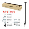 Потолочный кронштейн Uniteki LCD4246B (черный)