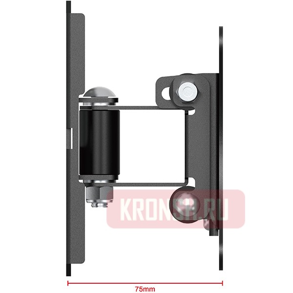 Кронштейн Uniteki FM1615B (черный) 