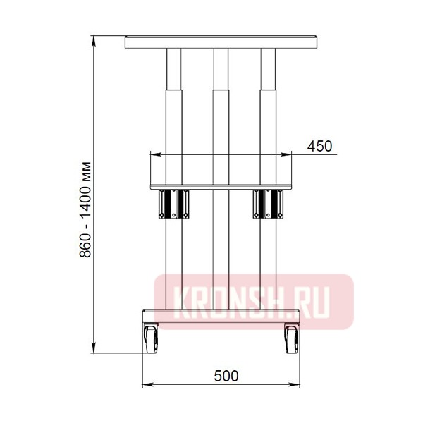 Столик для проектора ARTKRON PRT-1