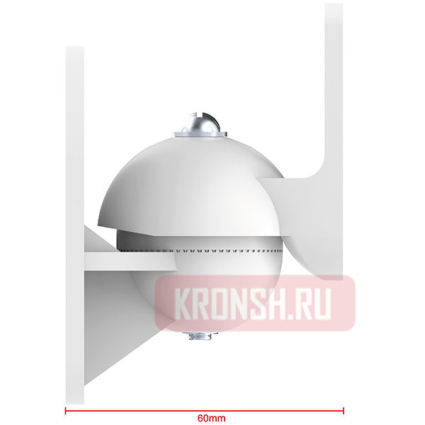 Кронштейны для колонок Uniteki SMP1604W (белый)