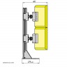 Кронштейн для двух мониторов ARTKRON​ Kraft 210MR