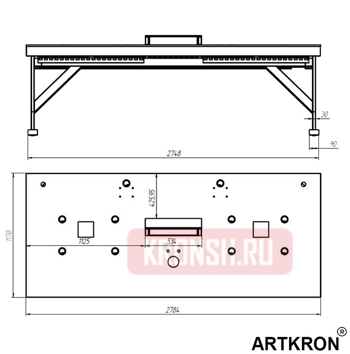 Рабочее место, стол оператора ARTKRON Opera-36903