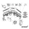 Стол режиссёра ARTKRON Desktop 43218