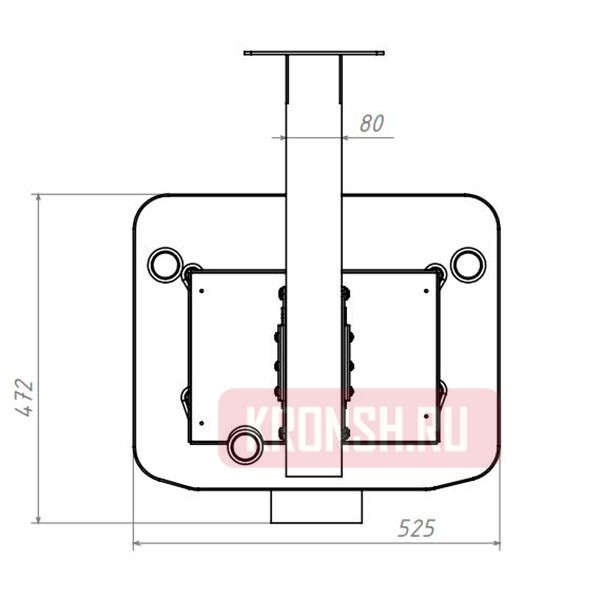 Кронштейн ARTKRON PRJ-610V