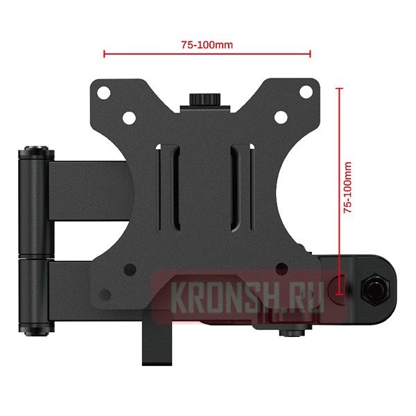 Кронштейн для телевизора Uniteki FMP1075B (черный)