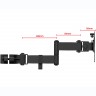 Кронштейн для телевизора Uniteki FMP1075B (черный)