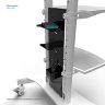 Мобильный стенд для двух телевизоров Onkron TS1881DVW (белая)