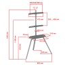 Стойка Uniteki ST005NS (серая)