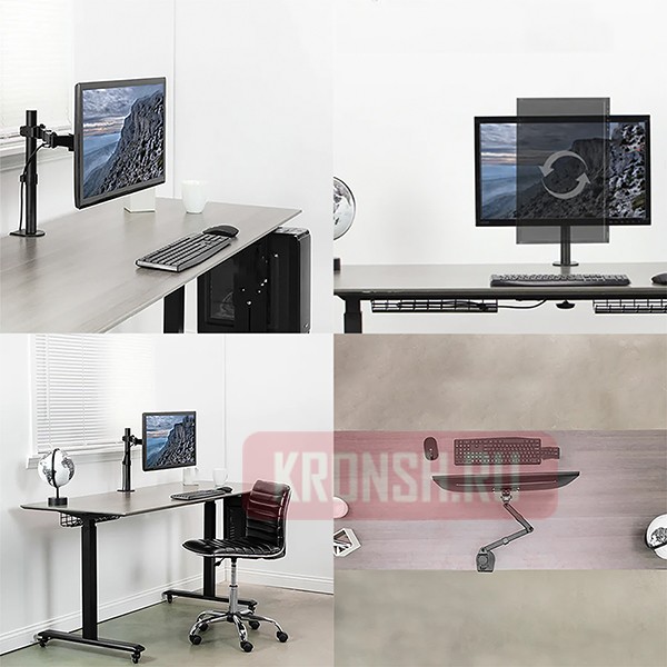 Кронштейн для монитора Uniteki FMT61