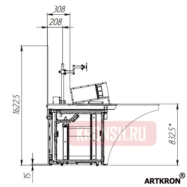 Стол режиссёра ARTKRON Winner-42455