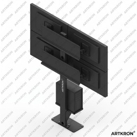 Стойка ARTKRON QuadFlex-224 для 4 мониторов (2 ряда) 