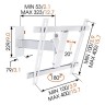 Кронштейн для телевизора Vogels W52071