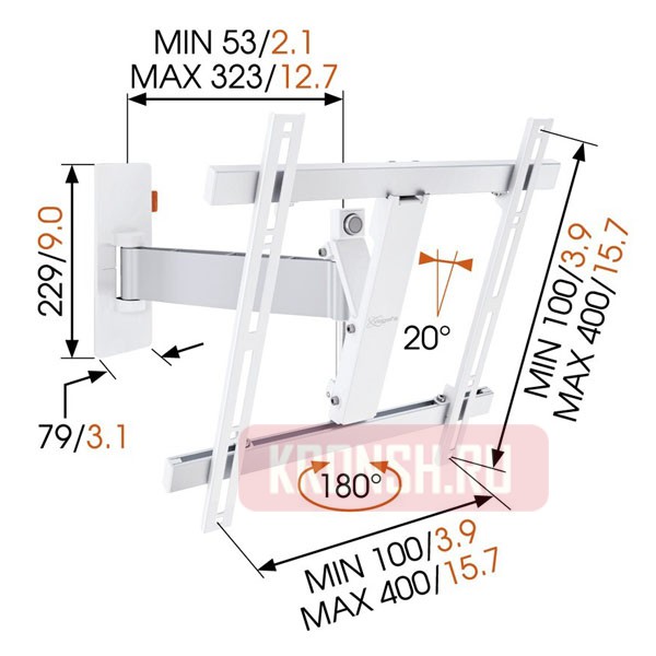 Кронштейн для телевизора Vogels W52071