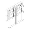 Распорный кронштейн ARTKRON VWBWF-F22