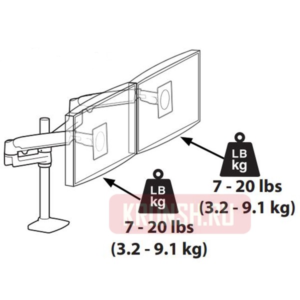Кронштейн Ergotron 45-549-026