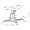 Кронштейн для проектора CS-PRS-2S