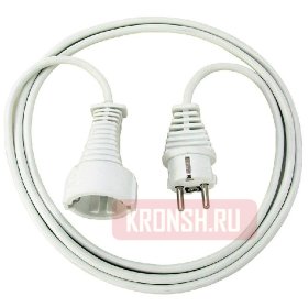 Удлинитель Brennenstuhl (1 розетка, 10 м, белый), 1168460