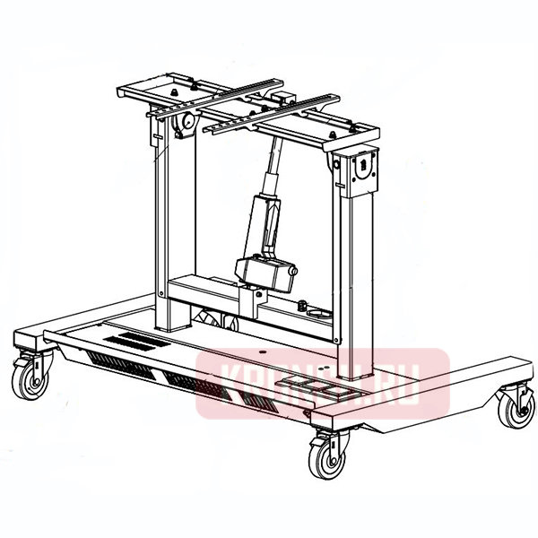 Мобильный стенд ARTKRON FM1 (чёрный) 