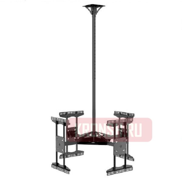 Потолочный кронштейн Onkron CPRO2L-4 (чёрный)