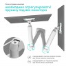 Кронштейн для двух мониторов Onkron G160 (белый)