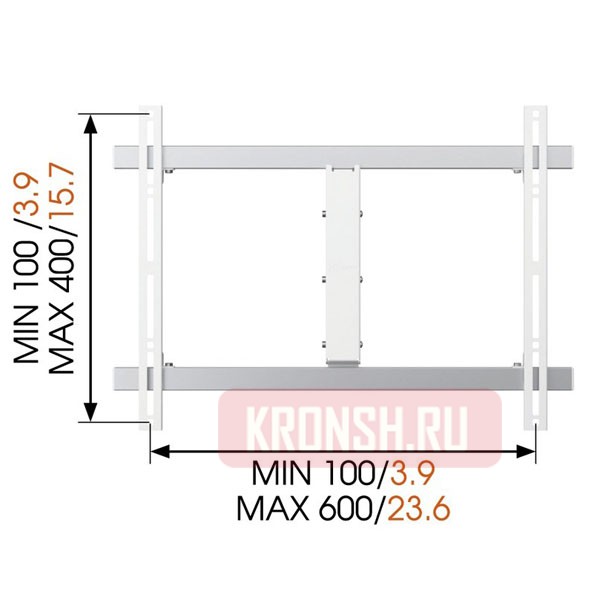 кронштейн Vogels WALL 2345 (белый)