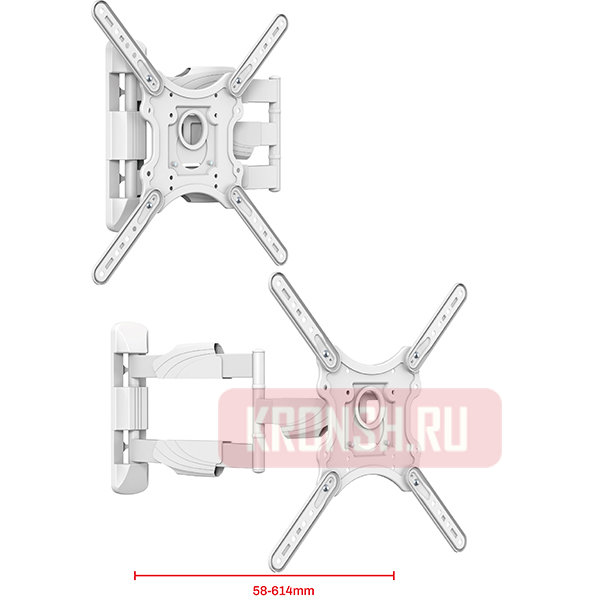 Кронштейн для телевизора Uniteki FML40W (белый)   