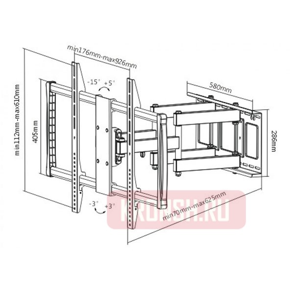 кронштейн iTECH PTRB-95R
