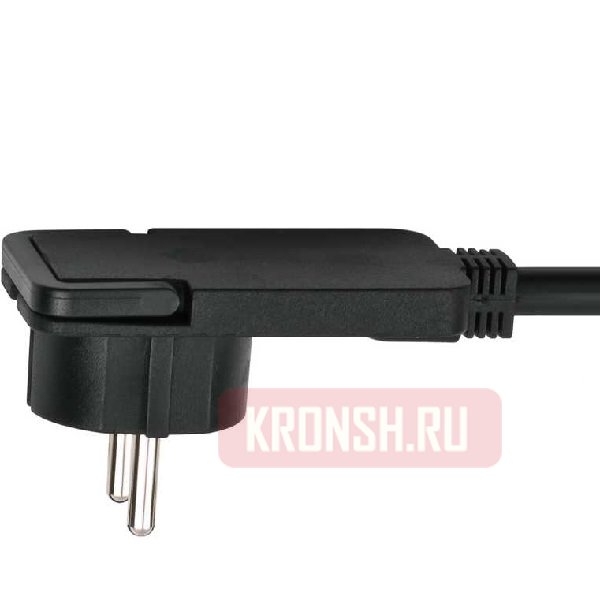 Удлинитель Brennenstuhl (1 розетка, 3 м, чёрный), 1168980030