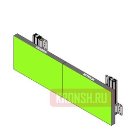Кронштейн ARTKRON WALL 211 (серебристый) 