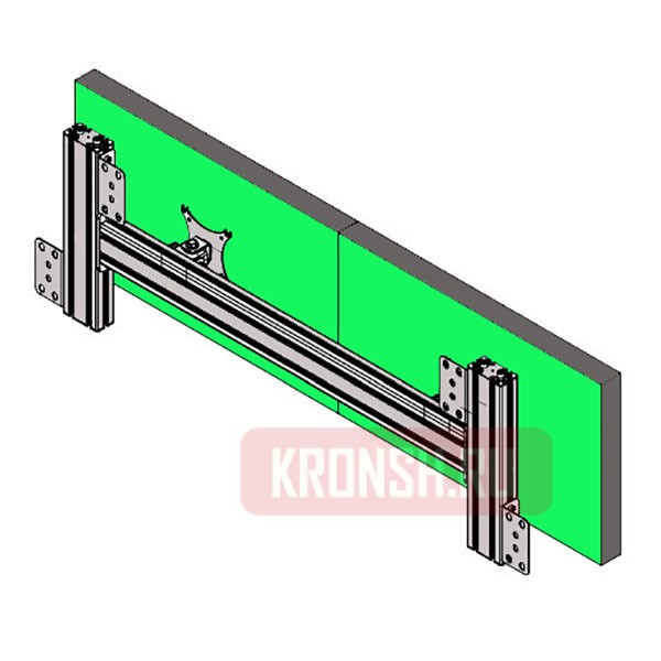 Кронштейн ARTKRON WALL 211 (серебристый) 