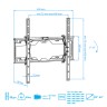 Кронштейн для телевизора Kromax Element-4 (чёрный)