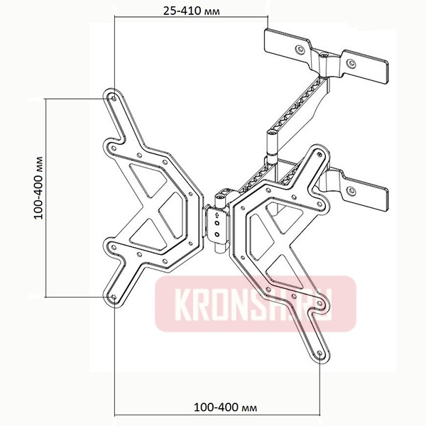 Кронштейн для телевизора Hama R1118170