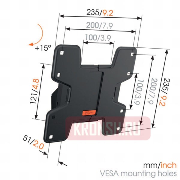 кронштейн Vogels WALL 3115