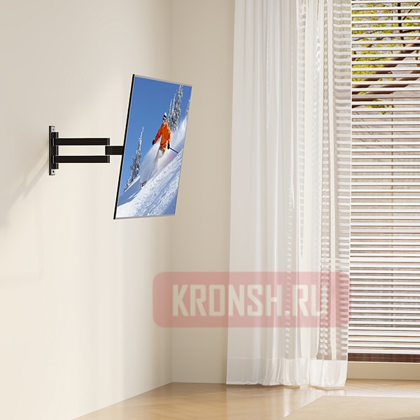 Кронштейн для телевизора Uniteki FM1619AL (чёрный)