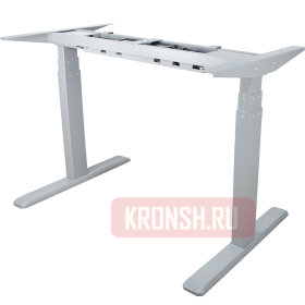 Каркас для стола ErgoFount BSSD-10-17/F23S G (серебристый)   