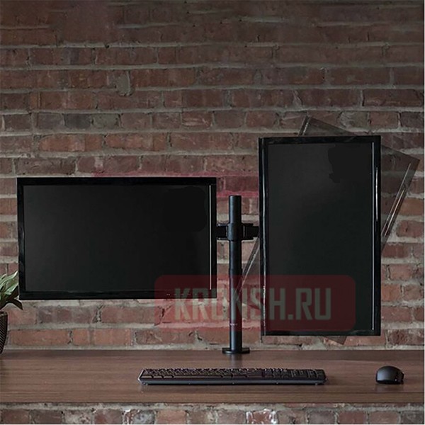 Кронштейн для 2 мониторов Uniteki FMT72