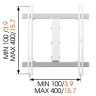 Кронштейн для телевизора Vogels WALL 3245 (белый) 