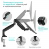 Кронштейн для мониторов Onkron G200 (чёрный)  