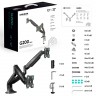 Кронштейн для мониторов Onkron G200 (чёрный)  