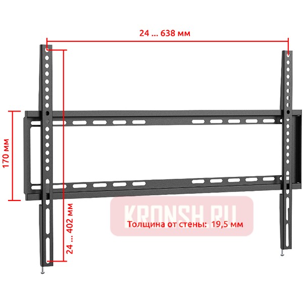 Кронштейн для телевизора Uniteki FN1207  
