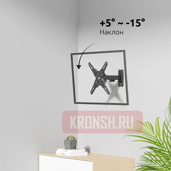 Кронштейн для телевизора Uniteki FM198ROTO (черный)