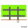 Кронштейн для мониторов ARTKRON​ 620G (чёрный)  